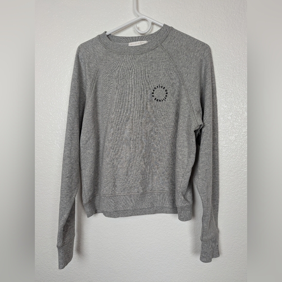 NWOT Spiritual Gangster Practice Gratitude Bridget raglan pullover sweater - Picture 1 of 3